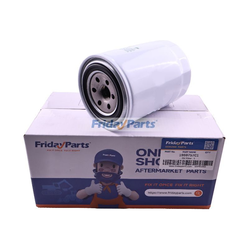 Filtro de Lubrificação 1959757C1 388227R1 918266R93 920203C1 para Trator CASE 3414 3414D 3444D 500C 500E