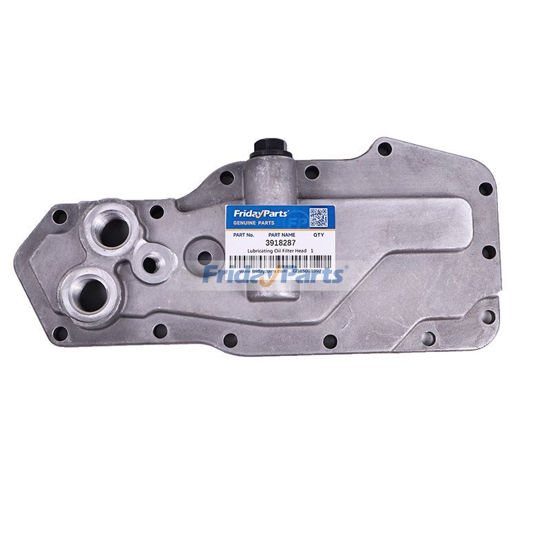 Lubricating Oil Filter Head 3918287 for Cummins Engine 4B3.9 B4.5 ISB N14