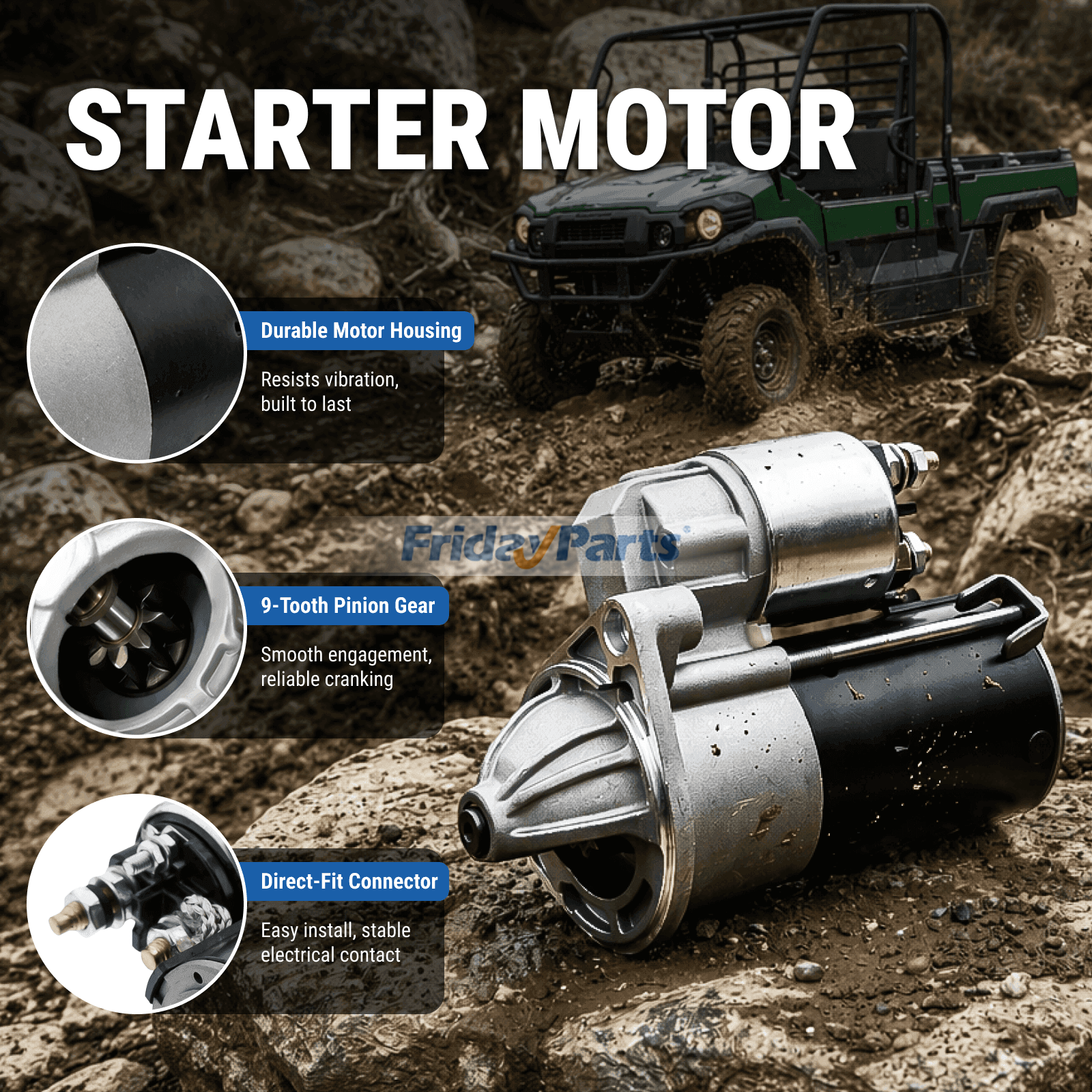 Anlasserfür Sport-UTV/ATV,Motor