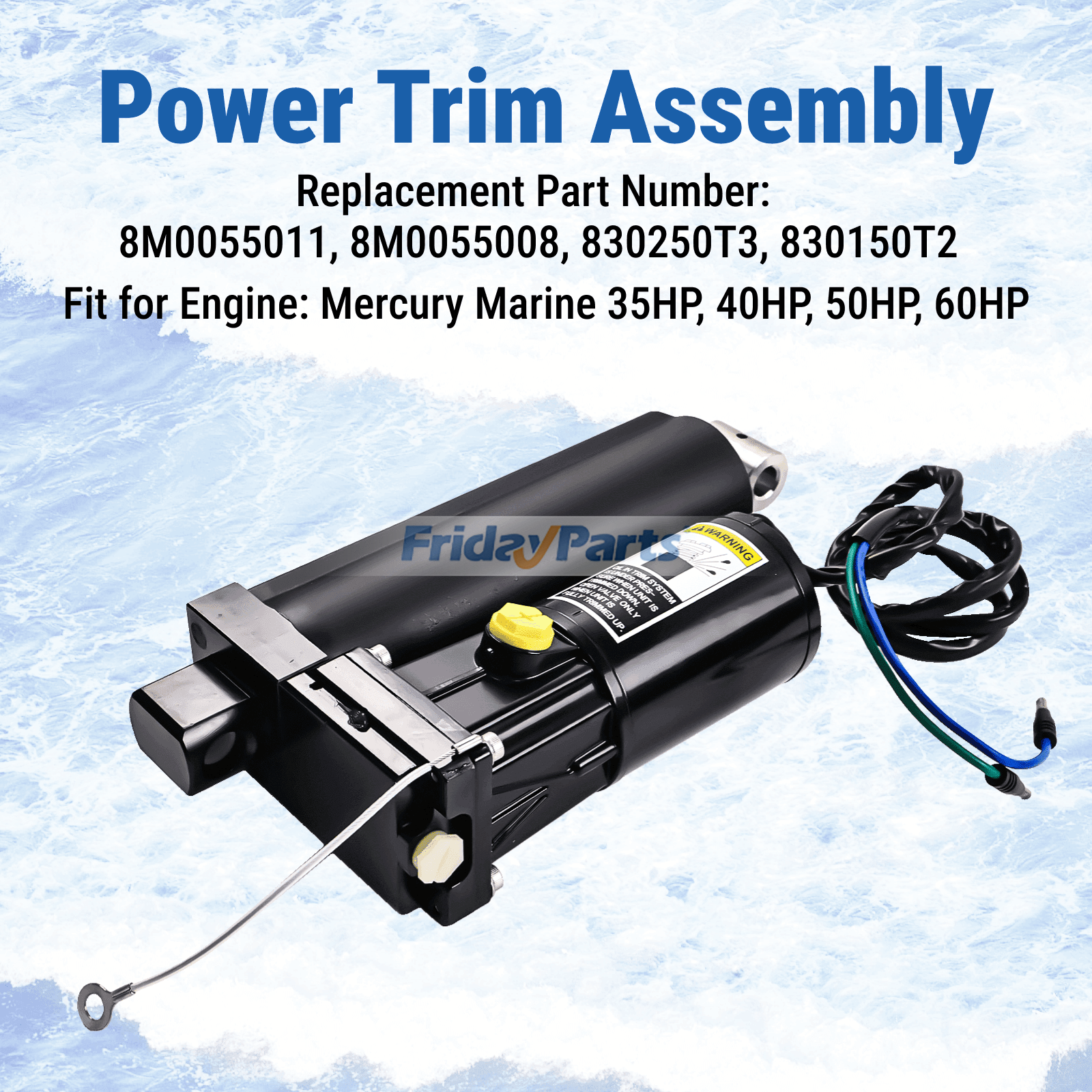 Power Trim Assembly for Marine