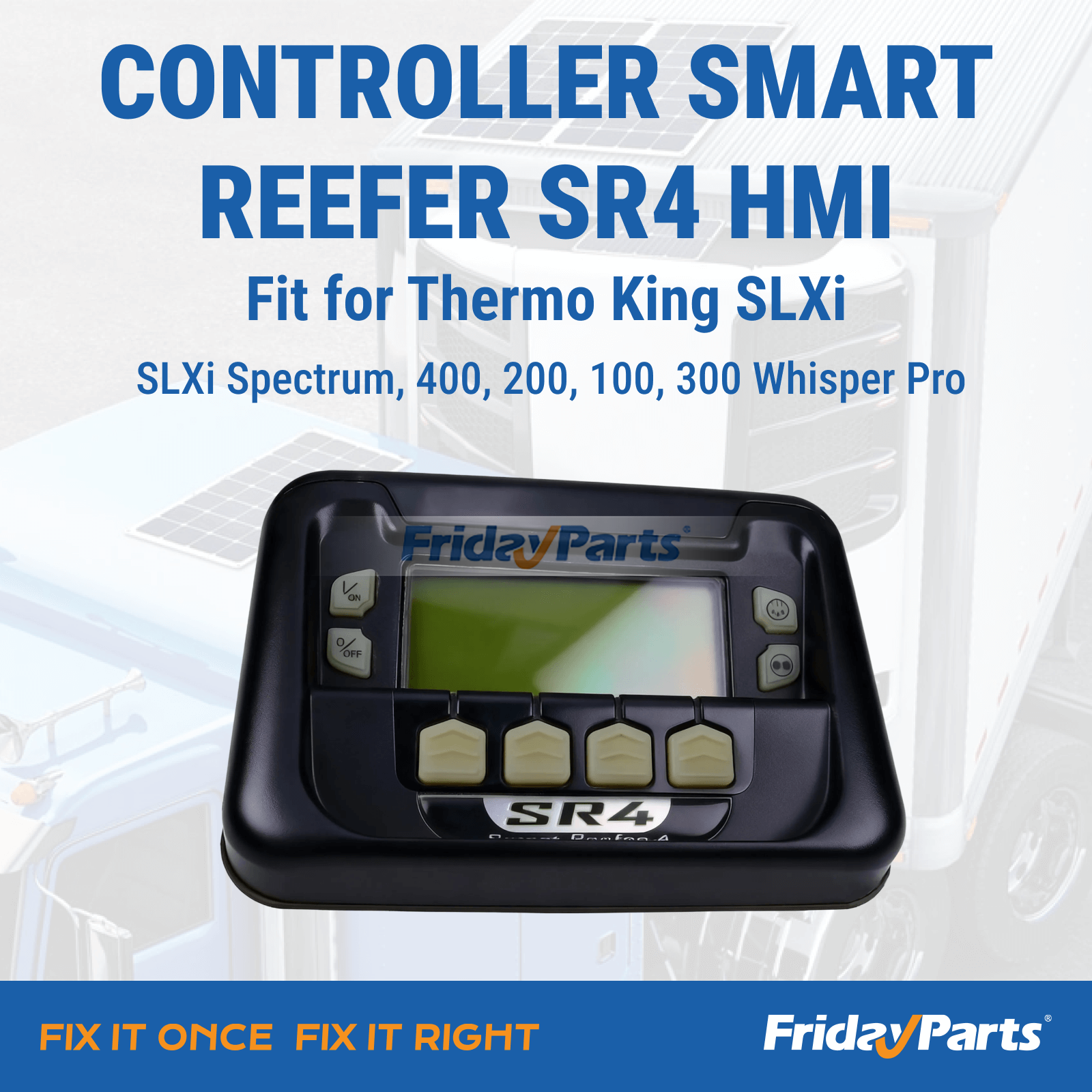 Smart Reefer SR4 HMI controller 845-2449 for Thermo King SLXi refrigeration unit