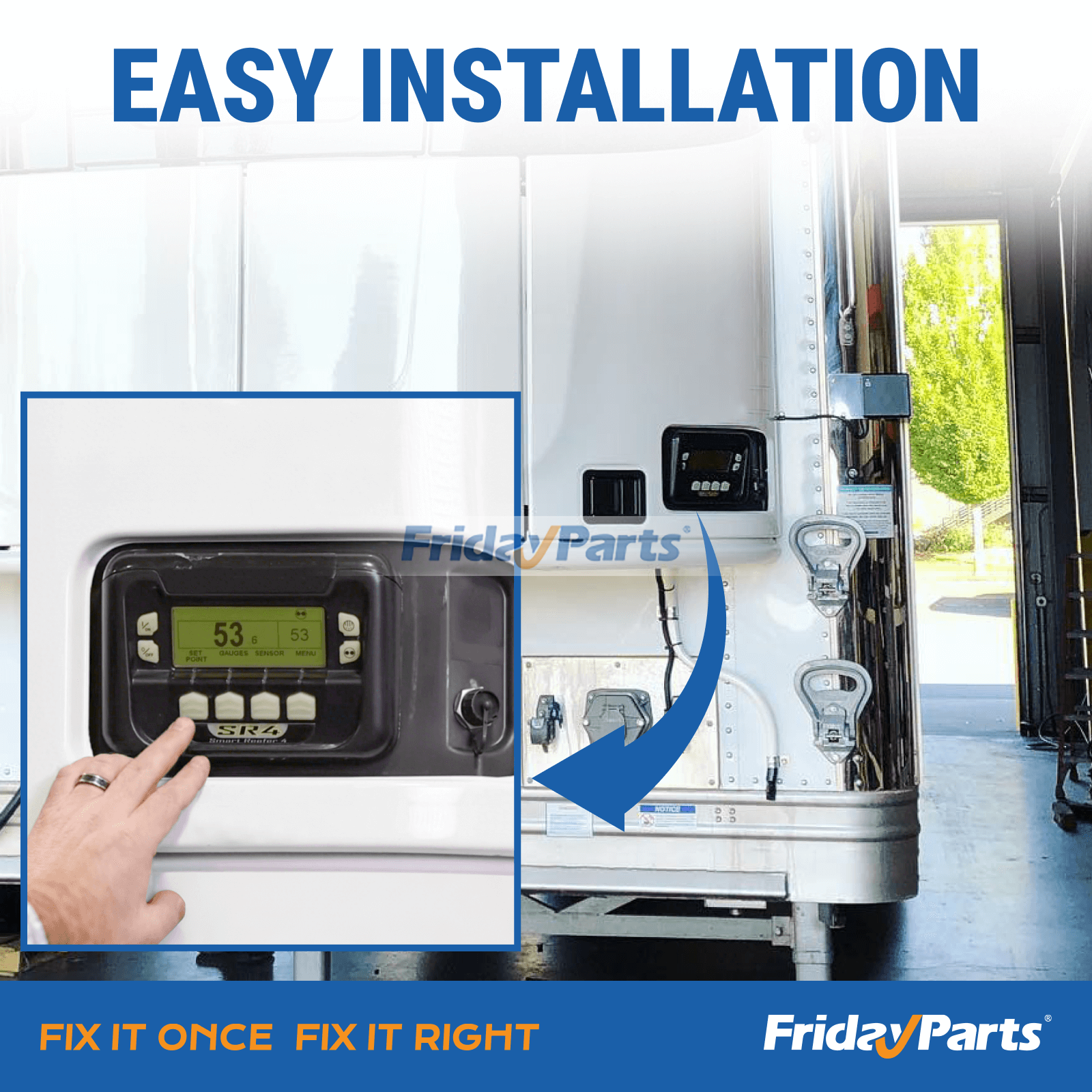 Controller Smart Reefer SR4 HMI 845-2449 for Thermo King SLXi 100 200 300 400 application