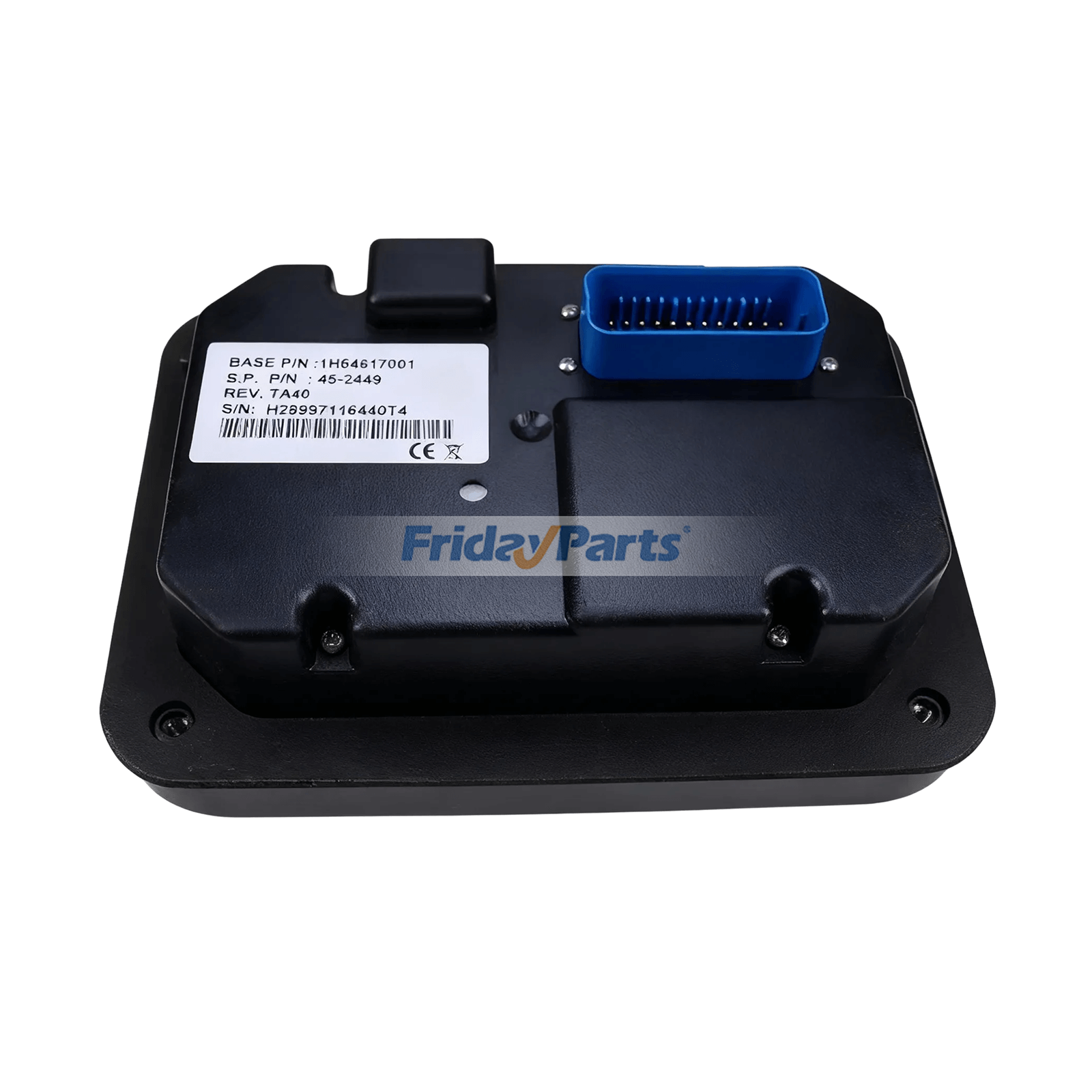 Controller Smart Reefer SR4 HMI 845-2449 isolated on white background