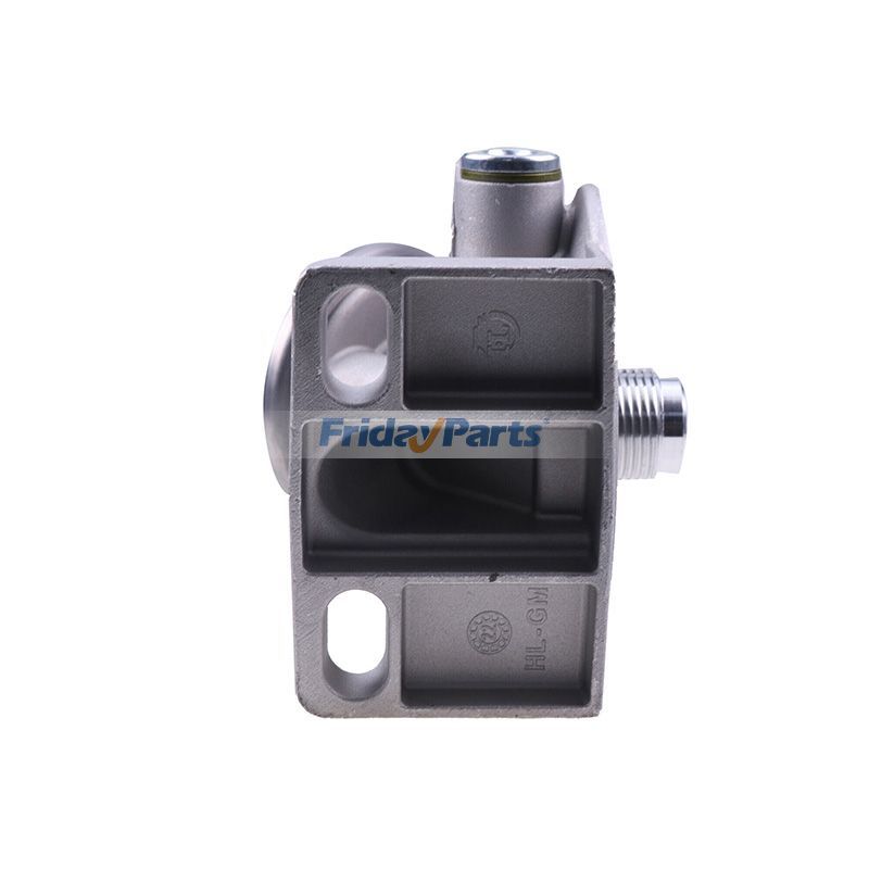 FridayPartsのM16X1.5MM 1-14" スピンオンマウント ハンドプライミングポンプ ディーゼル燃料フィルター取り付けベース