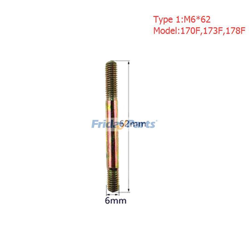 Vis de plaque d'injecteur pour générateur Kipor Kama 170F 178F 186F 188FpourPour Kipor
