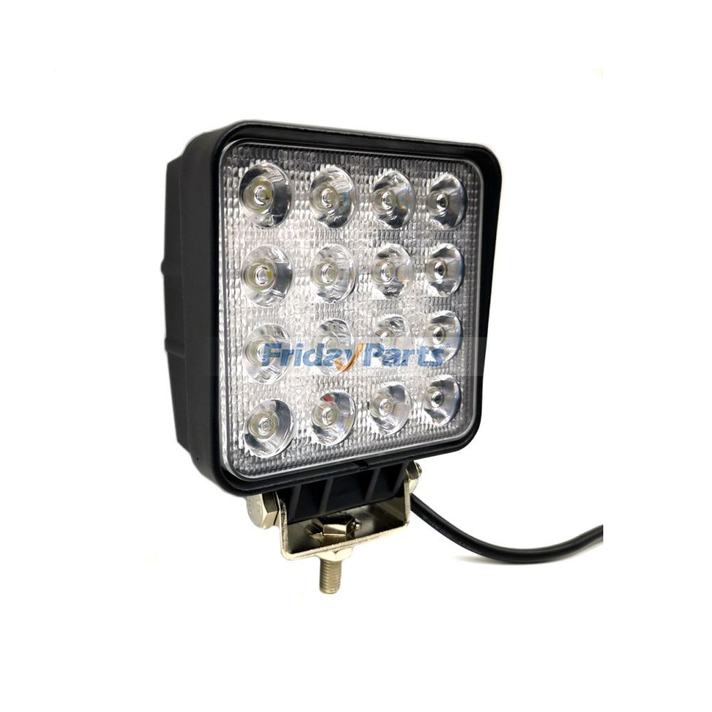 Phare LED de rechange M8 45 W VDO WL-148CF pour excavatrice, chargeuse, bulldozer