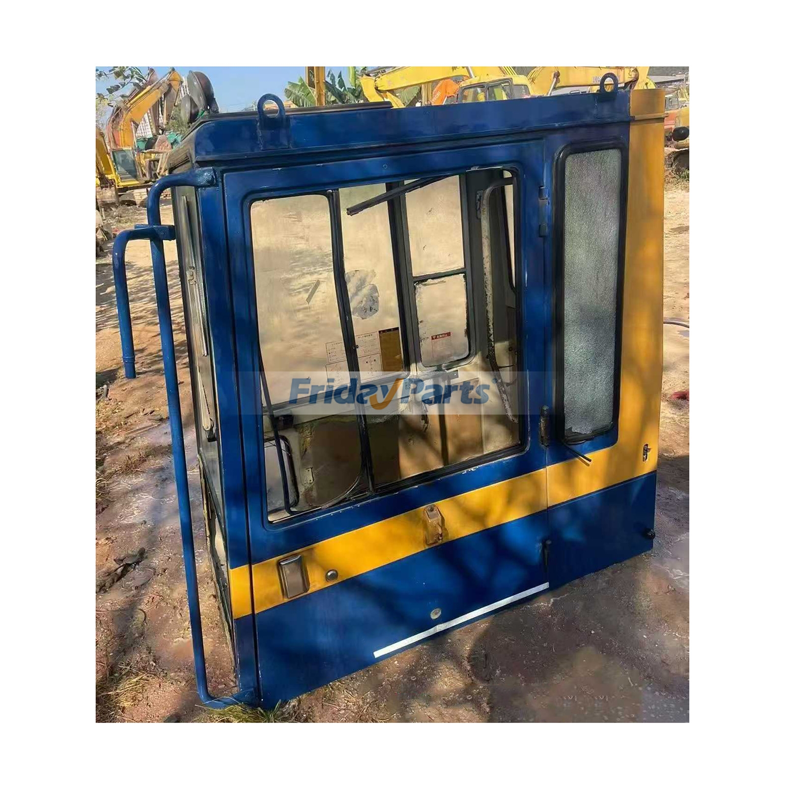 Maschinenkabine 21K-54-00401 für Komatsu Bagger PC100-3, PC100L-3, PC100S-3, PC100SS-3, PC120-3, PC120S-3, PC120SS-3, PC150-3