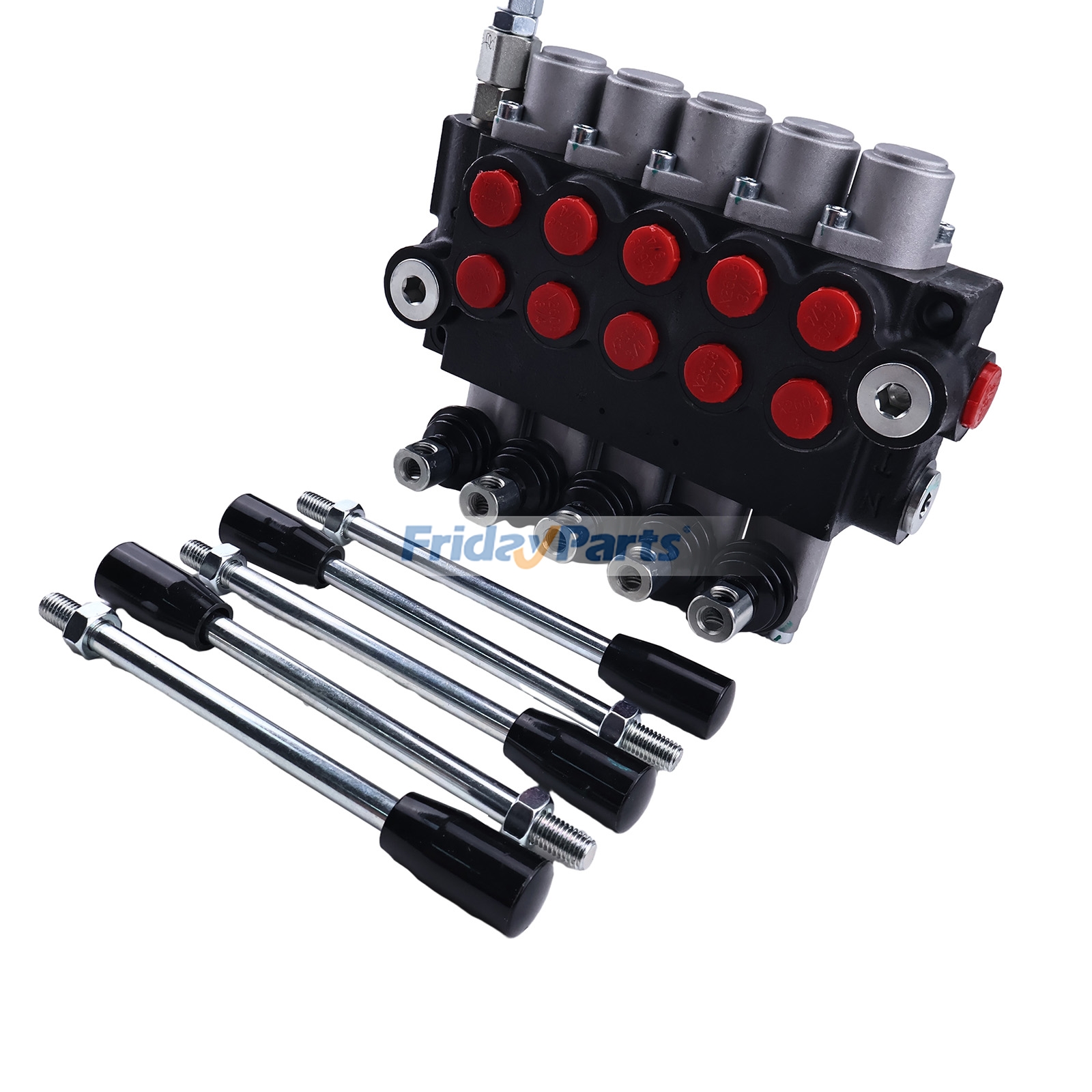 Magister Hydraulisches Wegeventil 13 GPM mit 5 Spulen Monoblock 4-Wege-Tandemzentrum für Vale