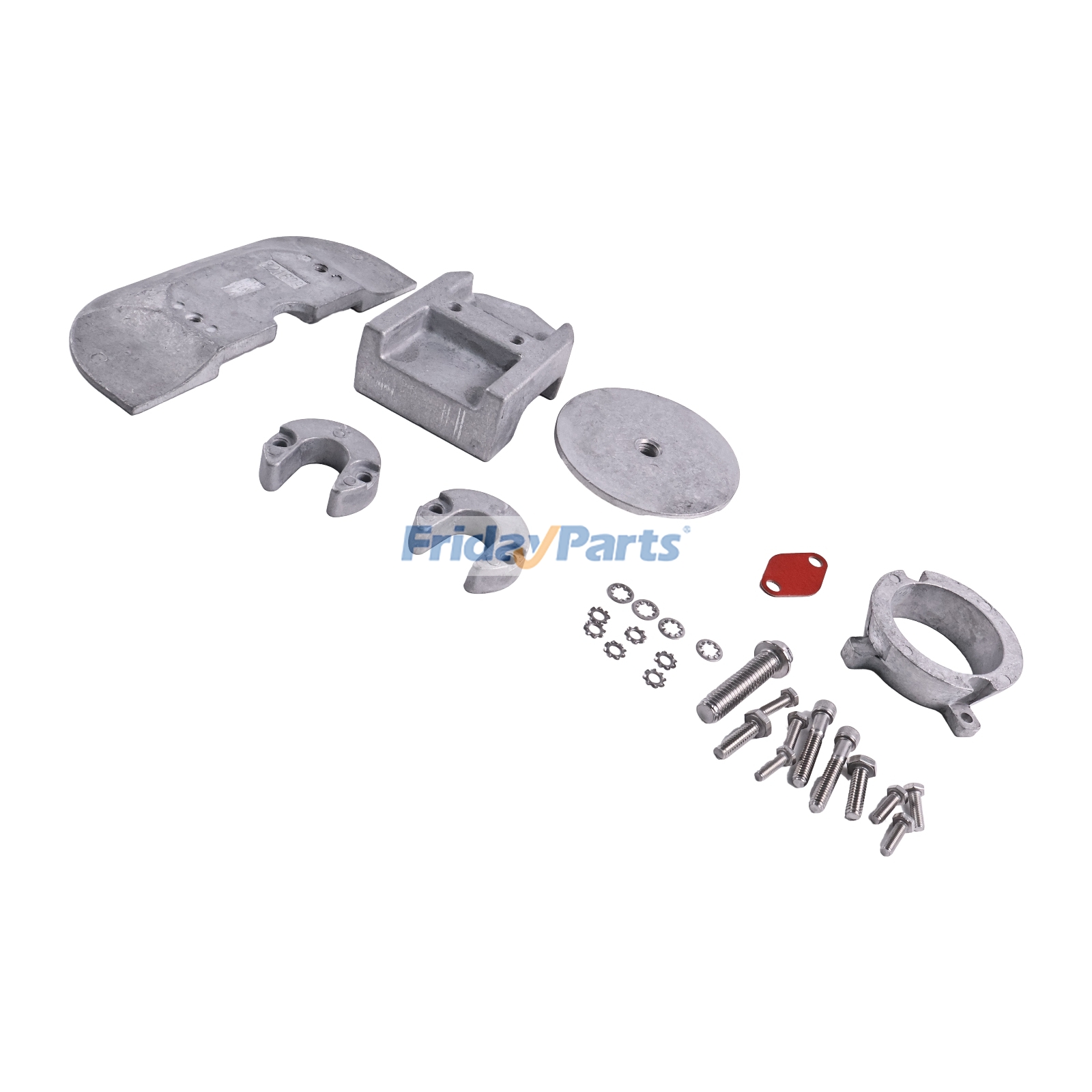 Marine Magnesium Anode Kit 