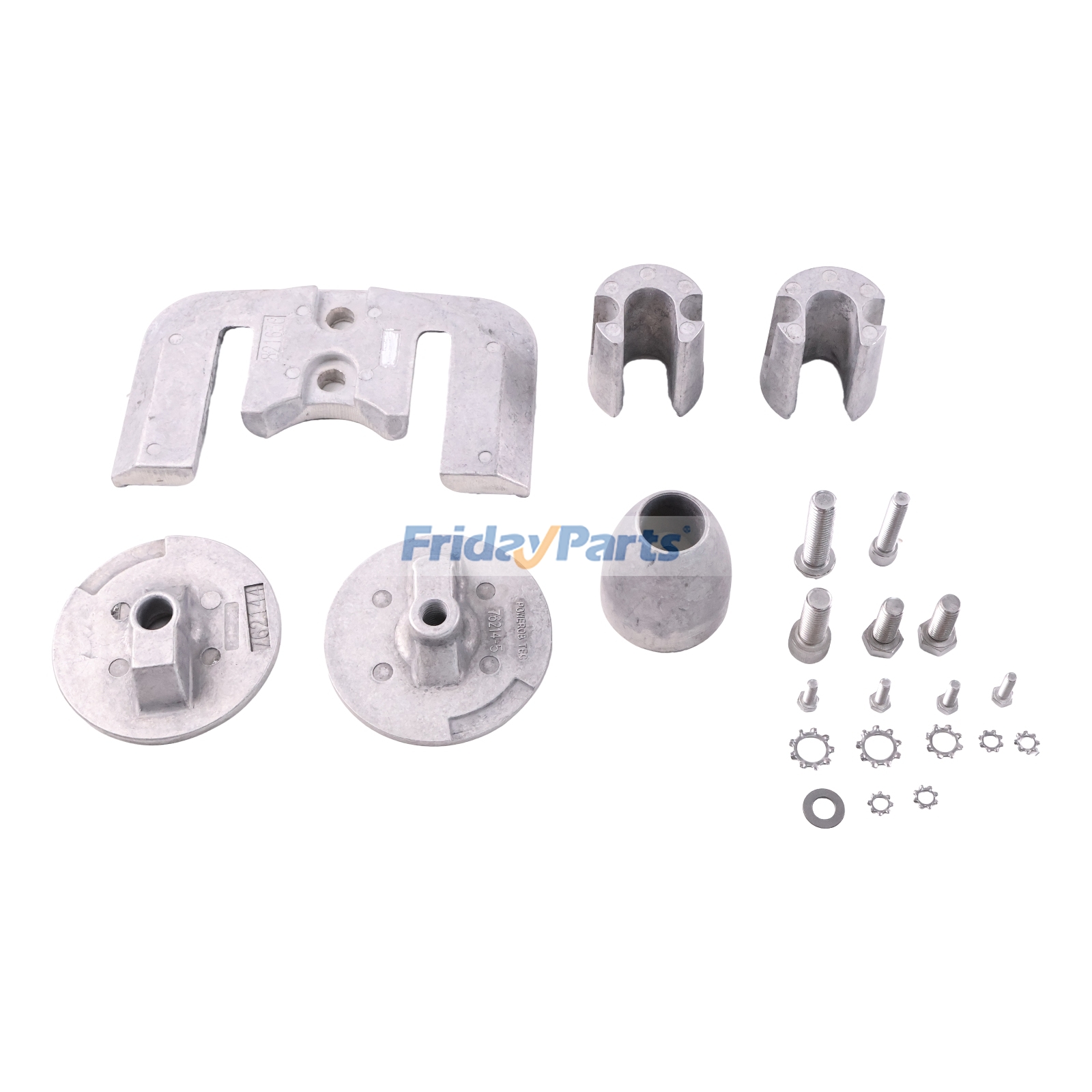 Kit de ánodo de magnesio 888760Q04 para MerCruiser dentrofueraborda Bravo 3 2004+ Para OTRA MARCA
