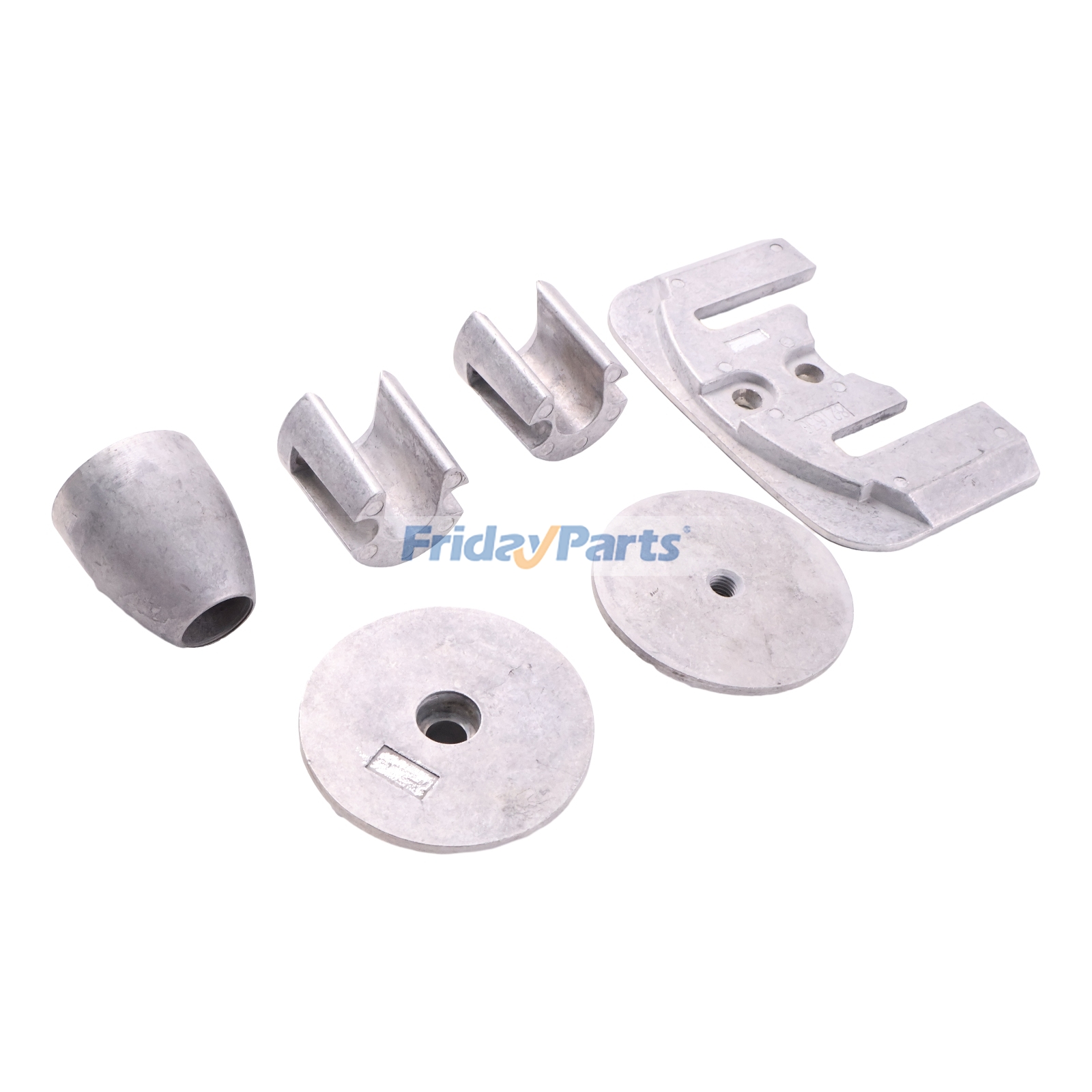 Kit de ánodo de magnesio 888760Q04 para MerCruiser dentrofueraborda Bravo 3 2004+ para Marino Para OTRA MARCA FridayParts