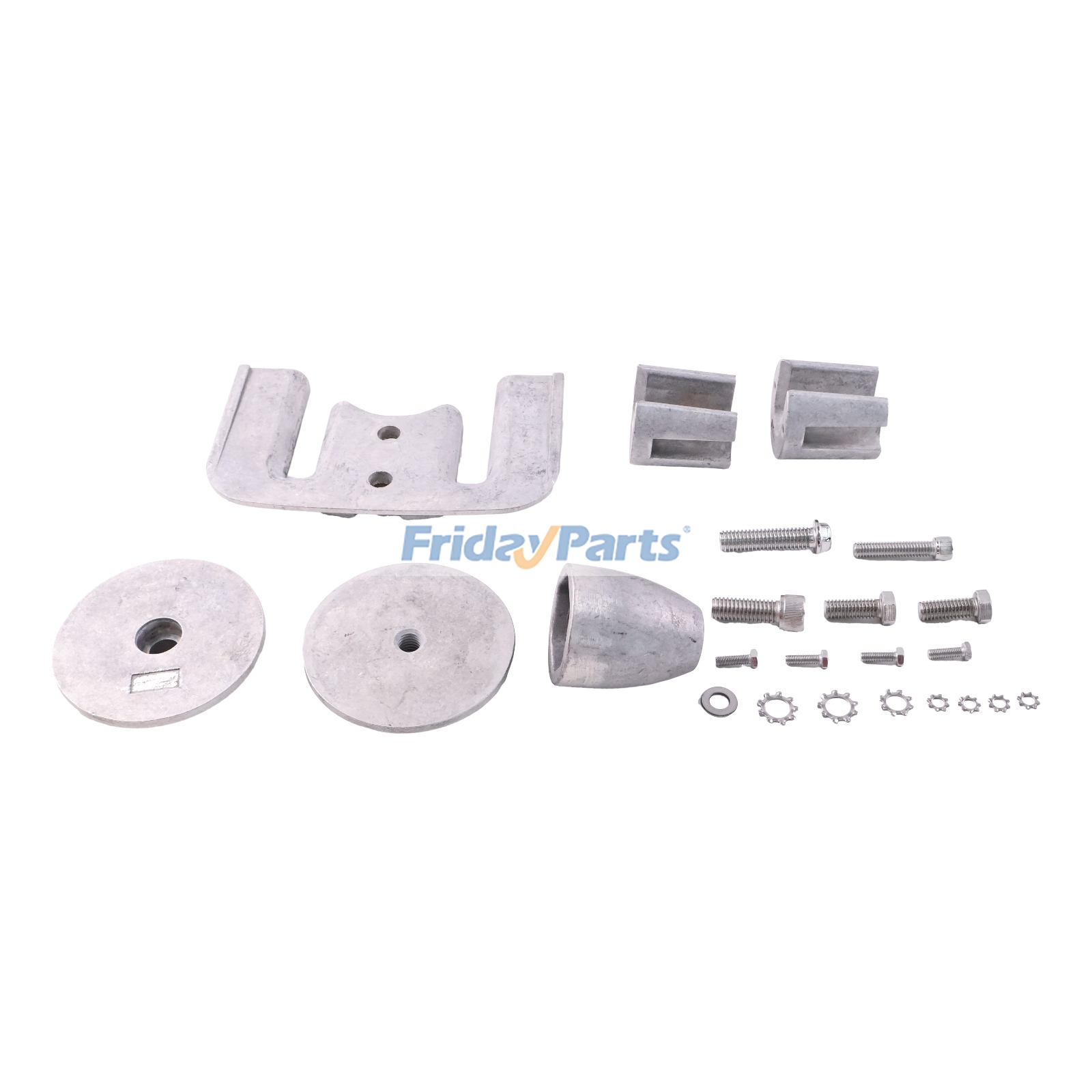 Kit de ánodo de magnesio 888760Q04 para MerCruiser dentrofueraborda Bravo 3 2004+