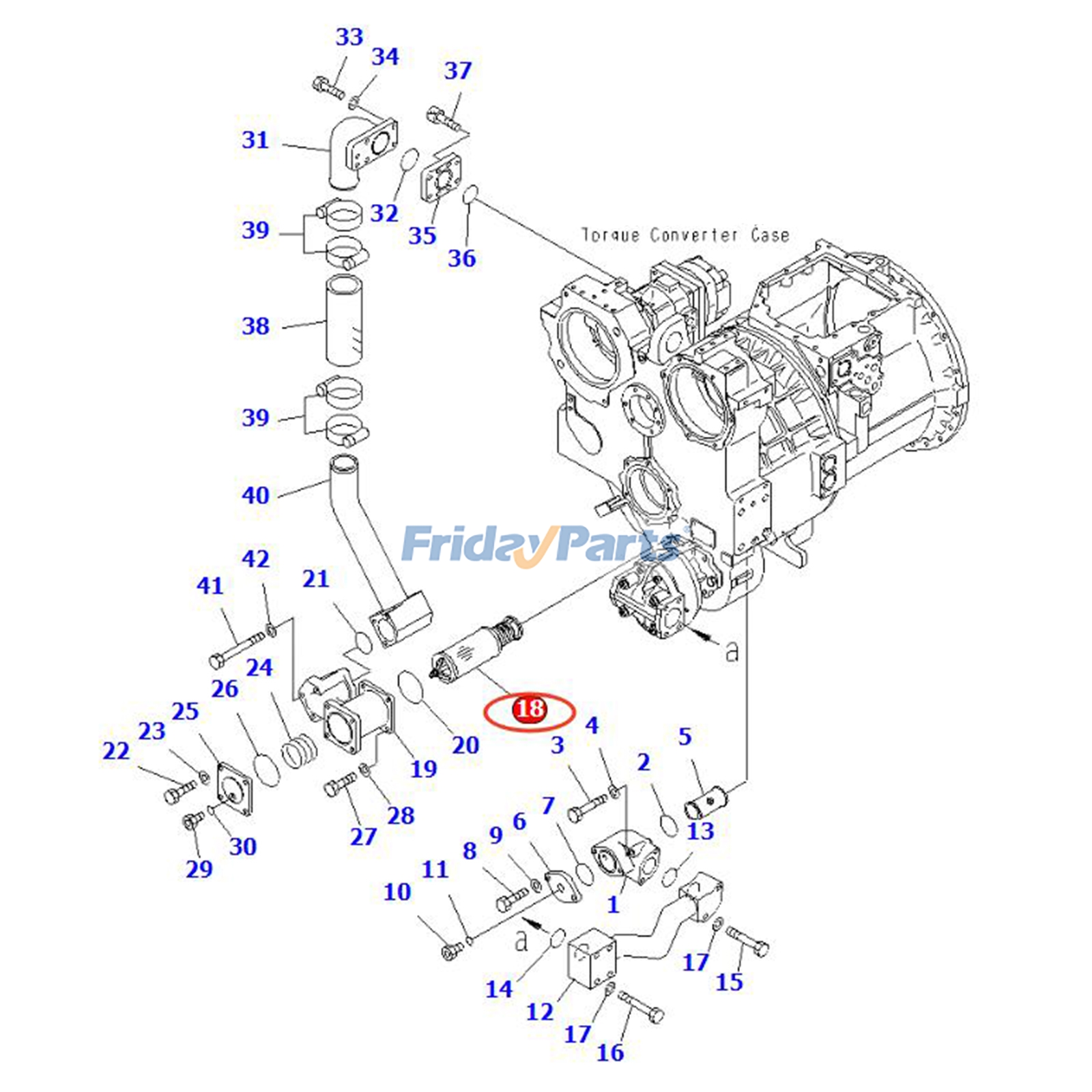 Conjunto de imán 17A-49-41630 para excavadora Komatsu D155A-6 D155AX-6 D155AX-7 D155AX-8 D155AXI-8 Para KOMATSU
