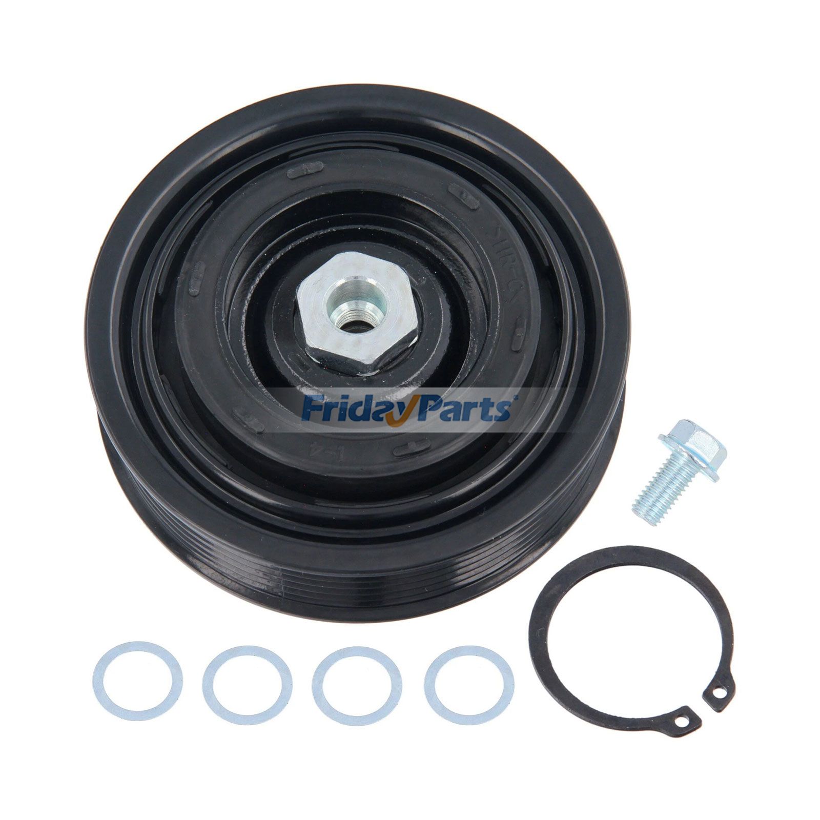 Magnetkupplung des 6PK 110mm Klimakompressors für Audi A4 A6 Alfa Romeo 147 Fiat Palio BMW 3er 1985-2017