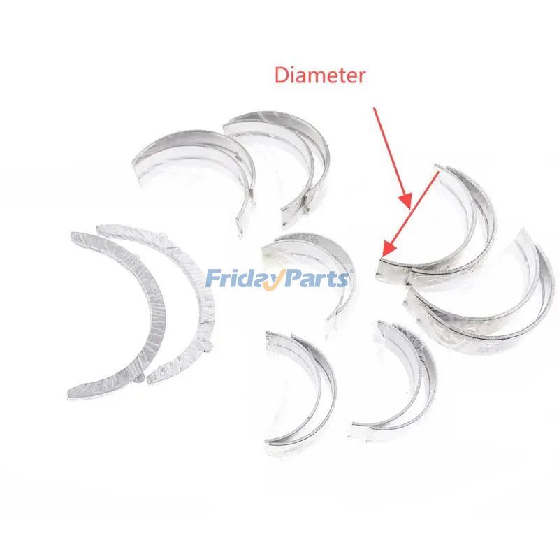 Coussinet de bielle et palier principalpour Moteur,Pelle,Chargeur,Tracteur