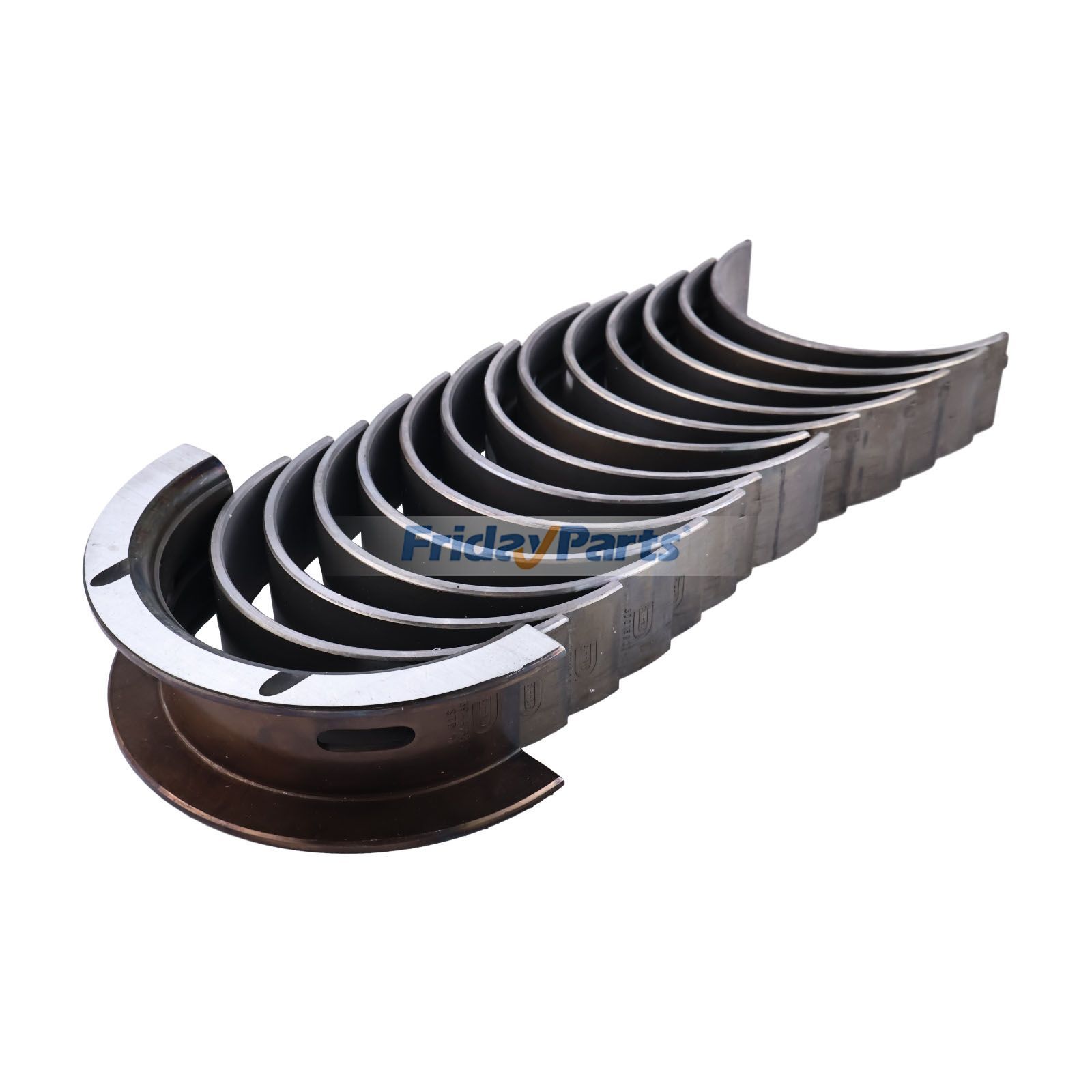 1 jeu de roulements principaux 6445945 pour moteur Cummins 6C8.3 ISL QSB3.3 QSL9