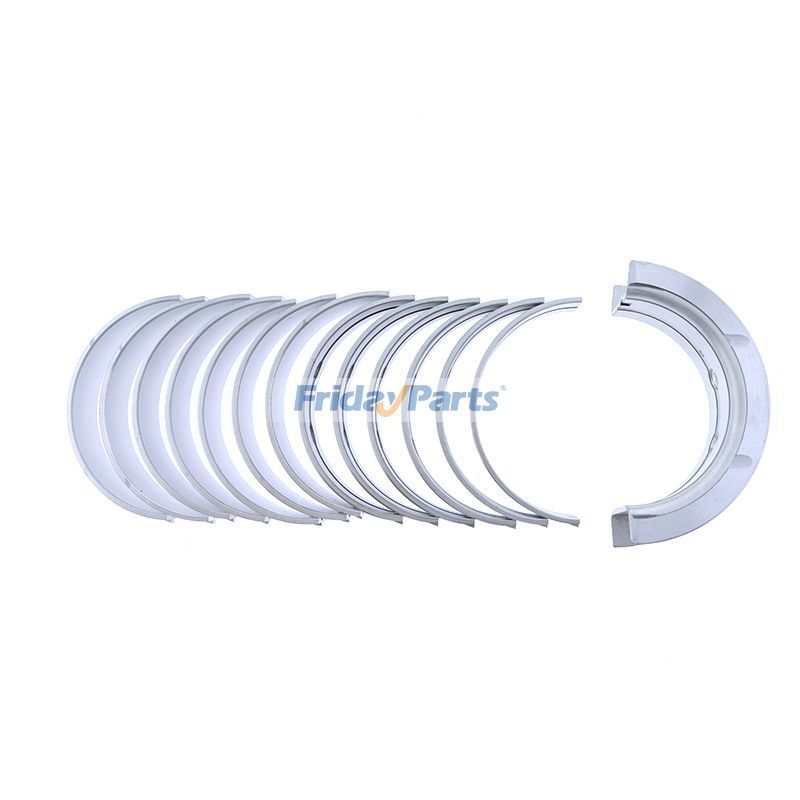 Jeu de roulements principaux de 0,5 mm 3945919 pour moteur Cummins 6B5.9 6C8.3 ISC ISC8.3 ISL8.9 QSC8.3 QSL9