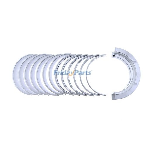 0.5mm Main Bearing Set 3945919 for Cummins Engine 6B5.9 6C8.3 ISC ISC8 ...