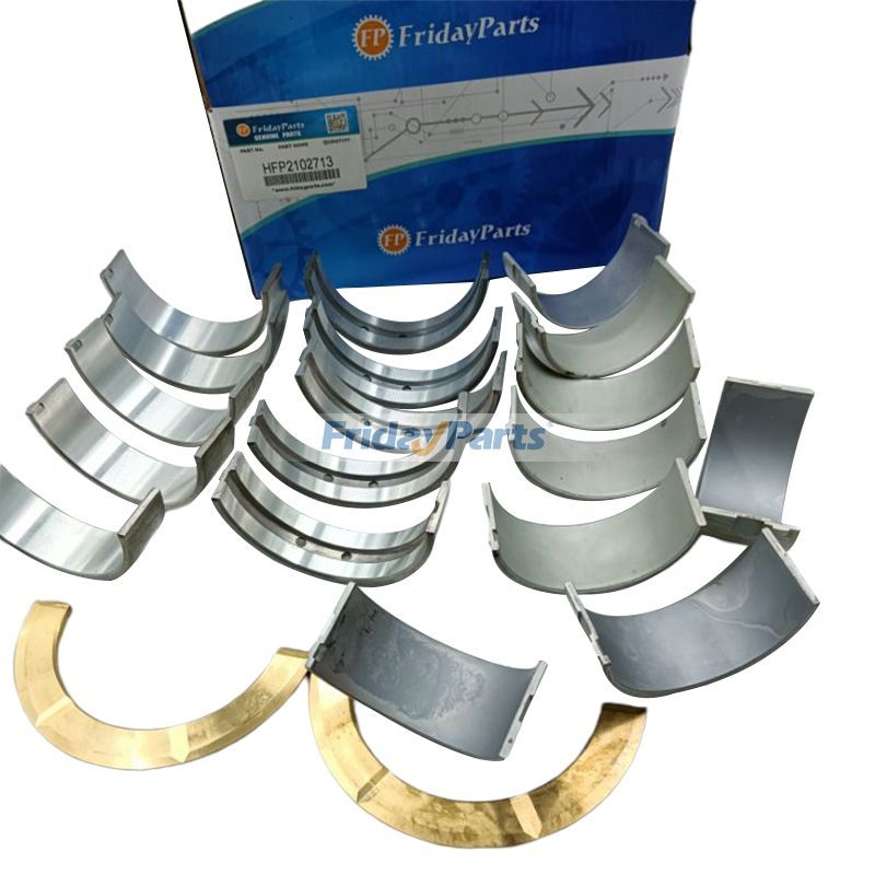 1 jeu de roulements principaux et de bielles et de rondelles de butée pour moteur Caterpillar CAT 3304