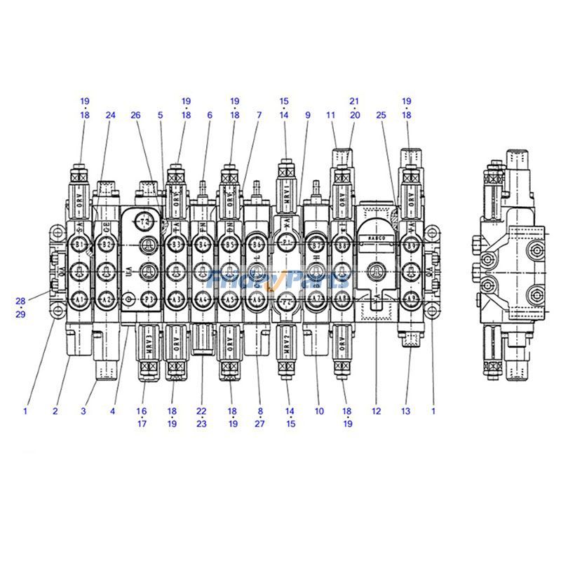 FridayParts Hauptsteuerventil