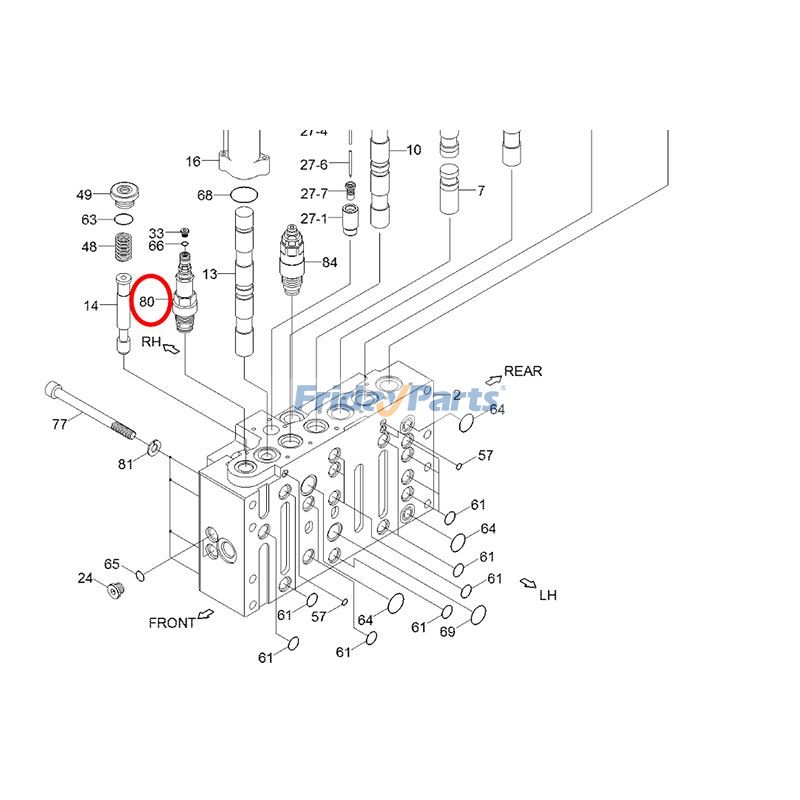 Main Control Valve for Excavator