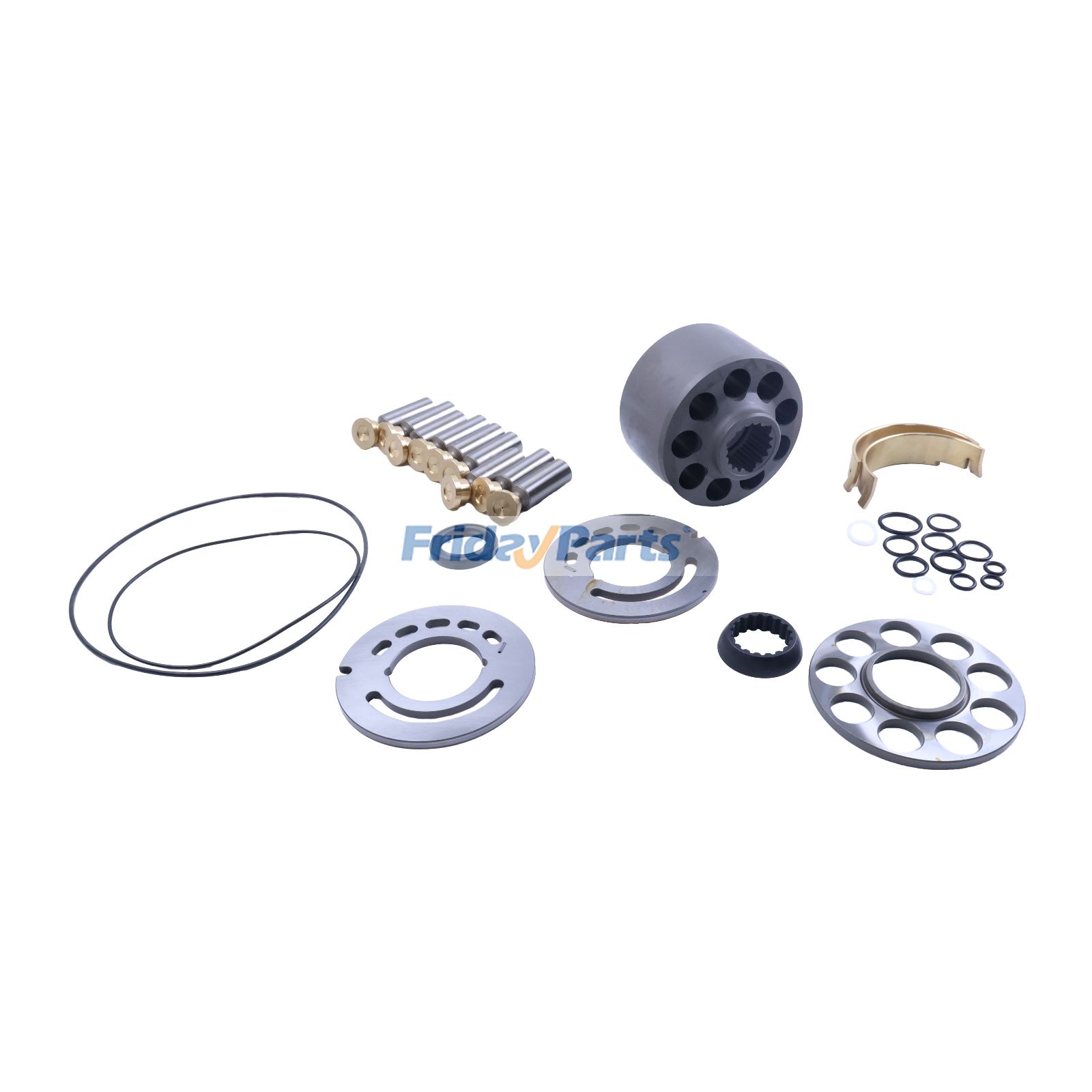 Kit de reparación de bomba hidráulica principal 3716370M5 Rexroth AA10V para tractores Massey Ferguson 5400, 6100, 6200, 6400, 6600, 7600, 8100 y 8200 para Tractor
