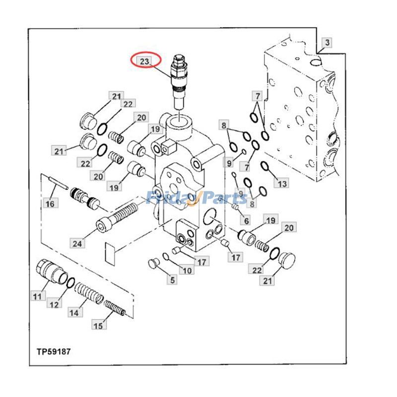 FridayParts Main Relief Valve Logger