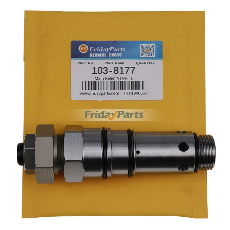Main Relief Valve 103-8177 for Caterpillar Excavator CAT 318C 319C 320C 20D 321C 22C 324D 325C 325D 329D 330C 330D 336D M330D