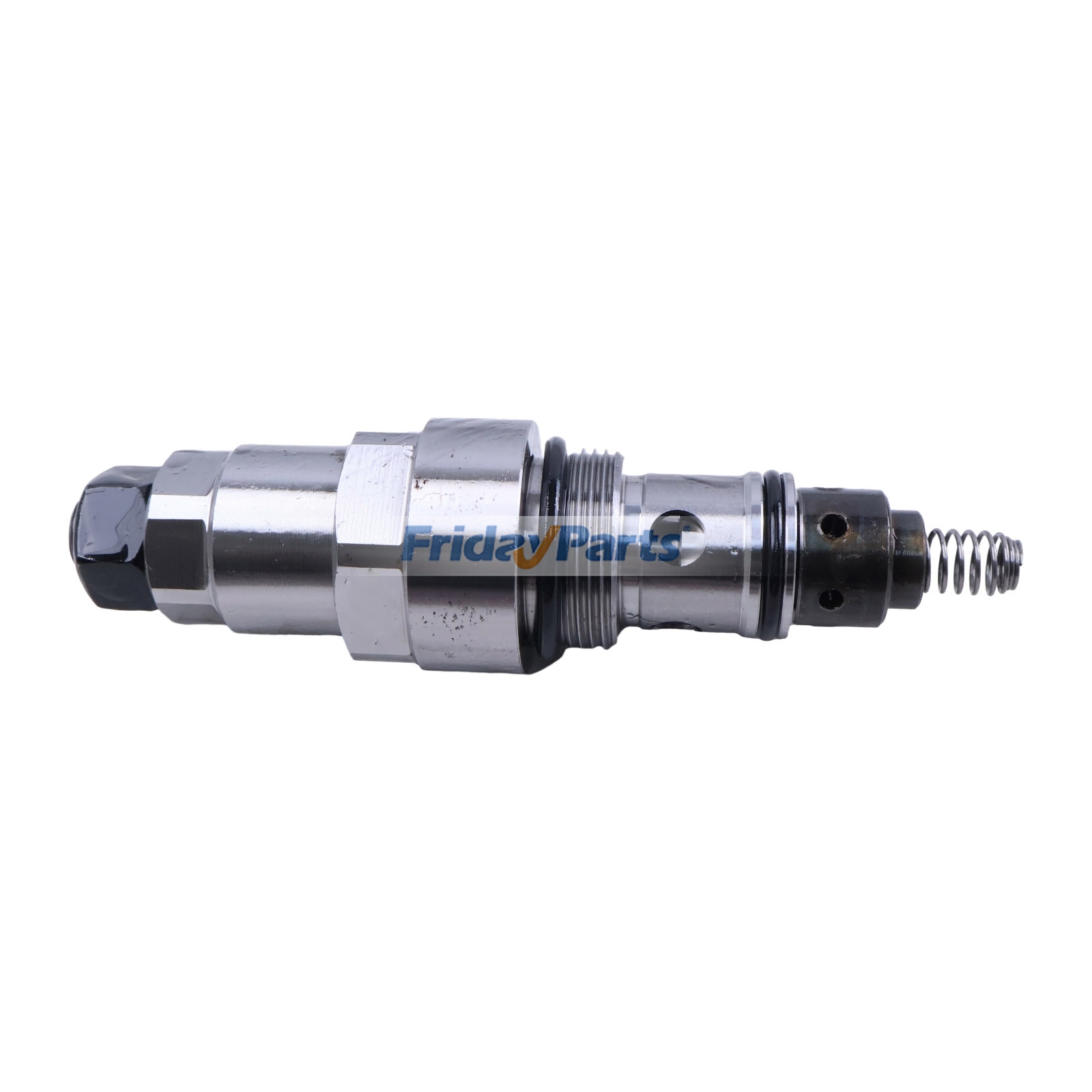 Válvula de alivio principal 2436R768F1 para excavadora Kobelco ED180 K904 K905 K909LC K912 MD140C MD200BLC MD240C SK100 SK150LC SK200 SK300 de FridayParts