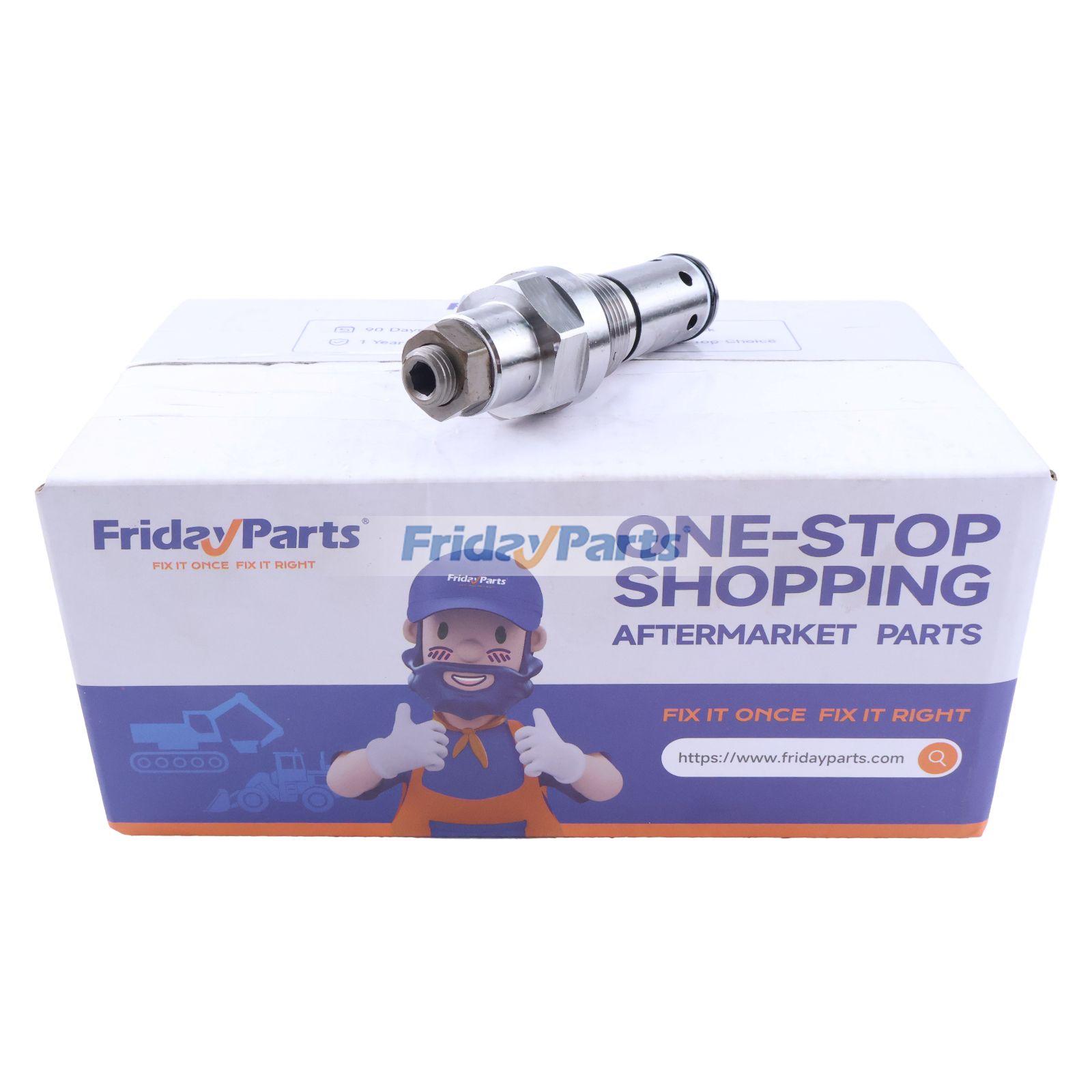 Main Relief Valve 4707029 for Yanmar Engine 4TNV88C Hitachi ZX40U