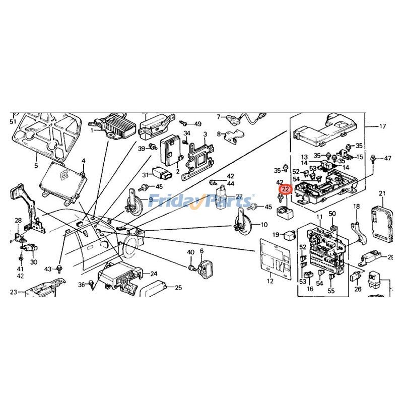 Achetez Ensemble de relais principal chez FridayParts