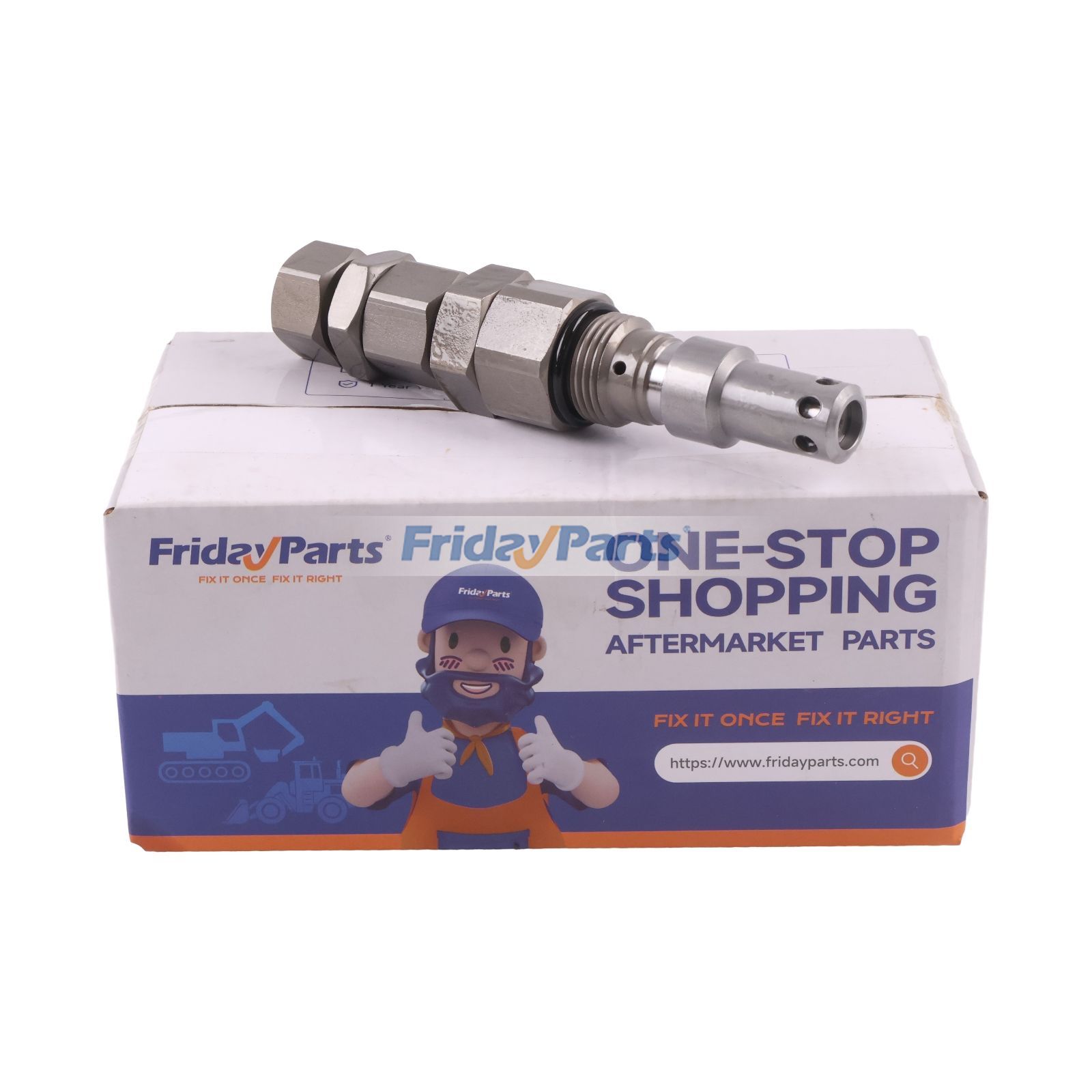 Main Relief Valve 4654860 for Hitachi Excavator EX200-5 ZX200