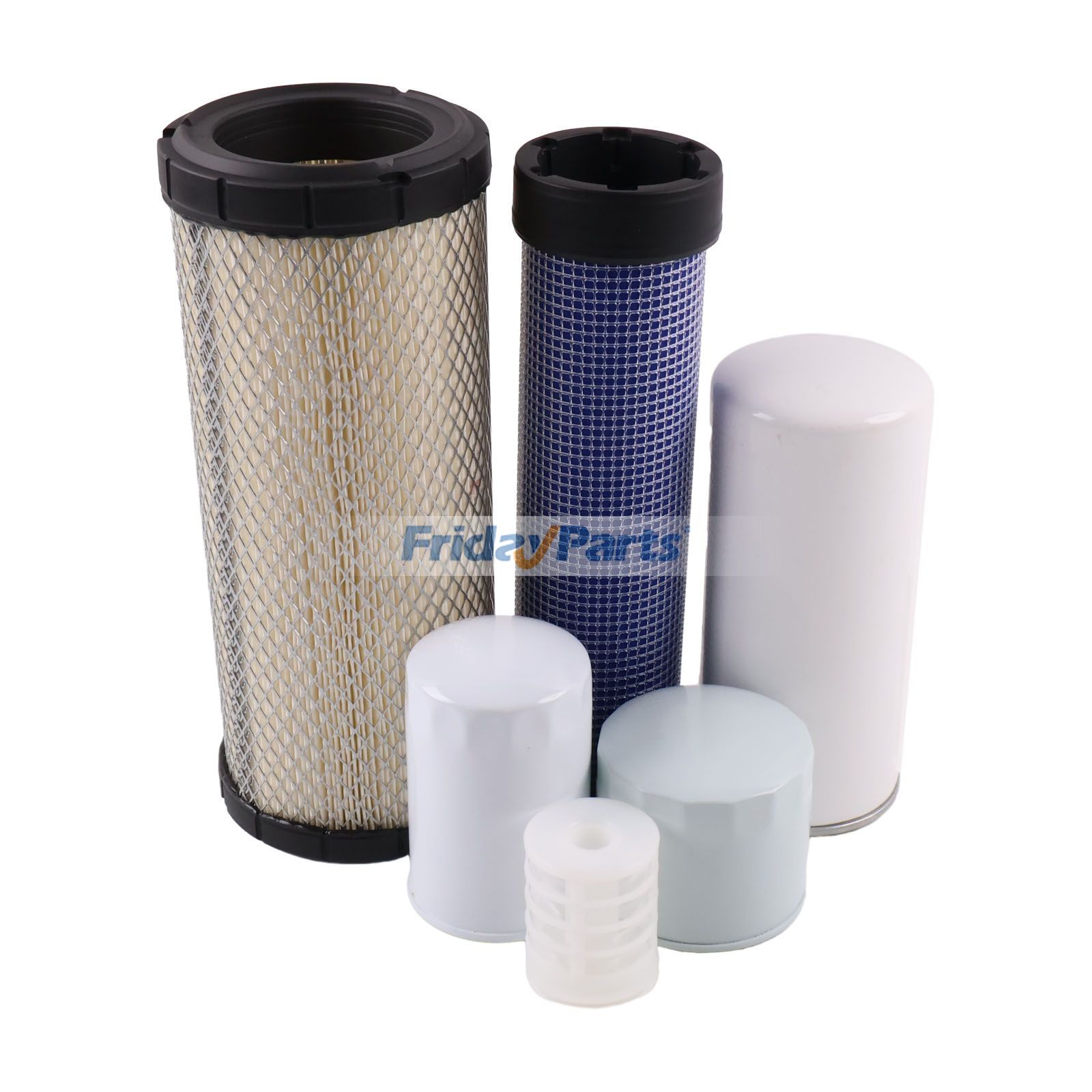 Kit de filtre d'entretien 1085666 pour moteur Yanmar 4TNV88, excavatrice Doosan SOLAR DX75-5B, excavatrice CASE CX31B