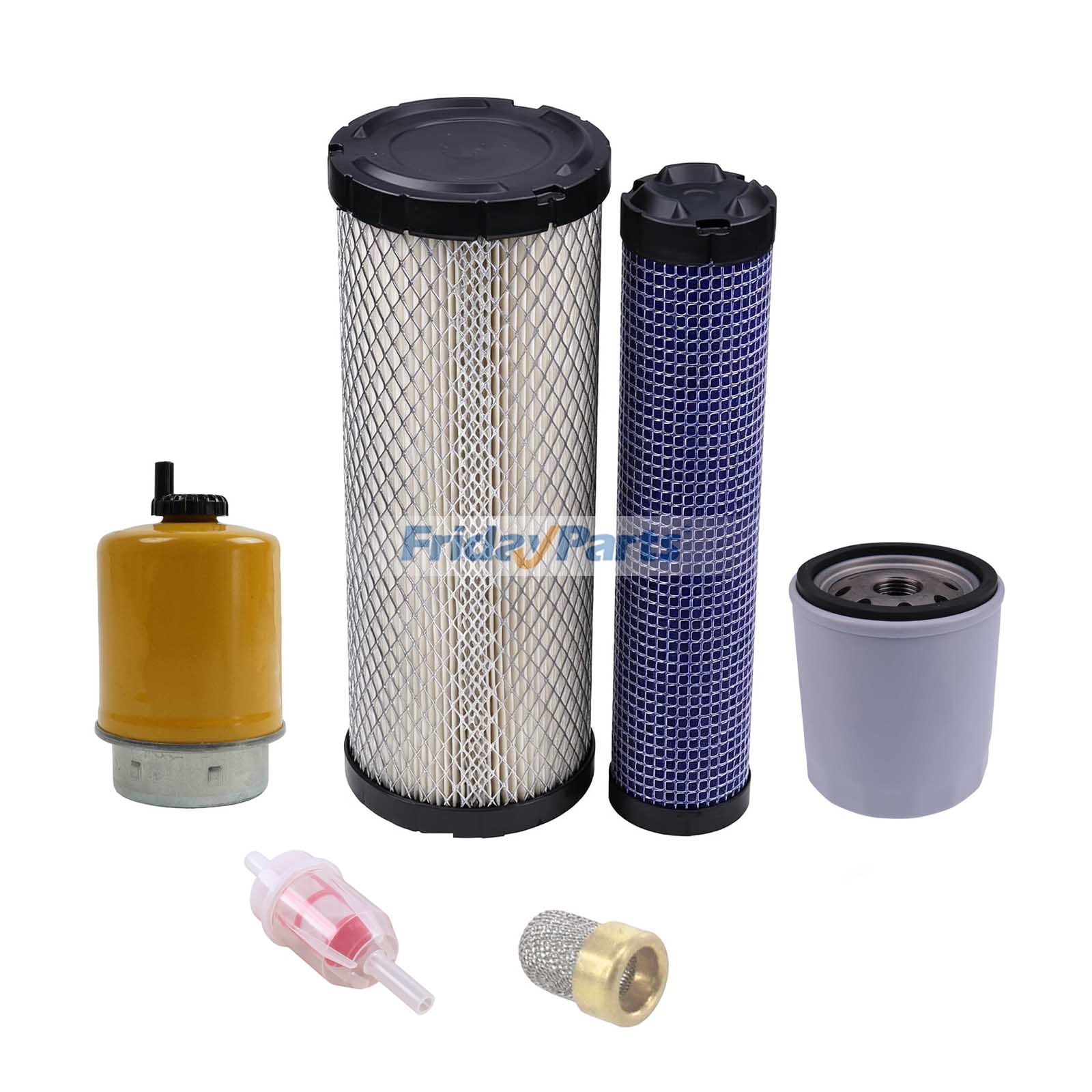 Maintenance Filter Kit 220-1523 1G-7206 156-1200 569-6762 153-6087 for Caterpillar CAT Excavator 304CR