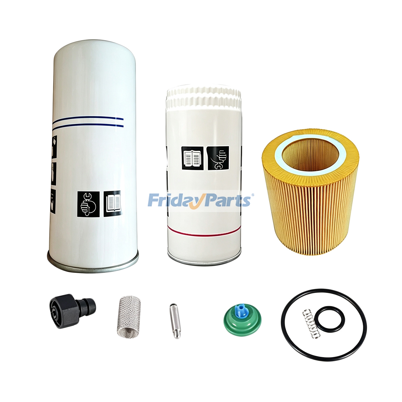 Kit de filtre d'entretien 2901-3535-00 pour compresseur d'air Atlas Copco