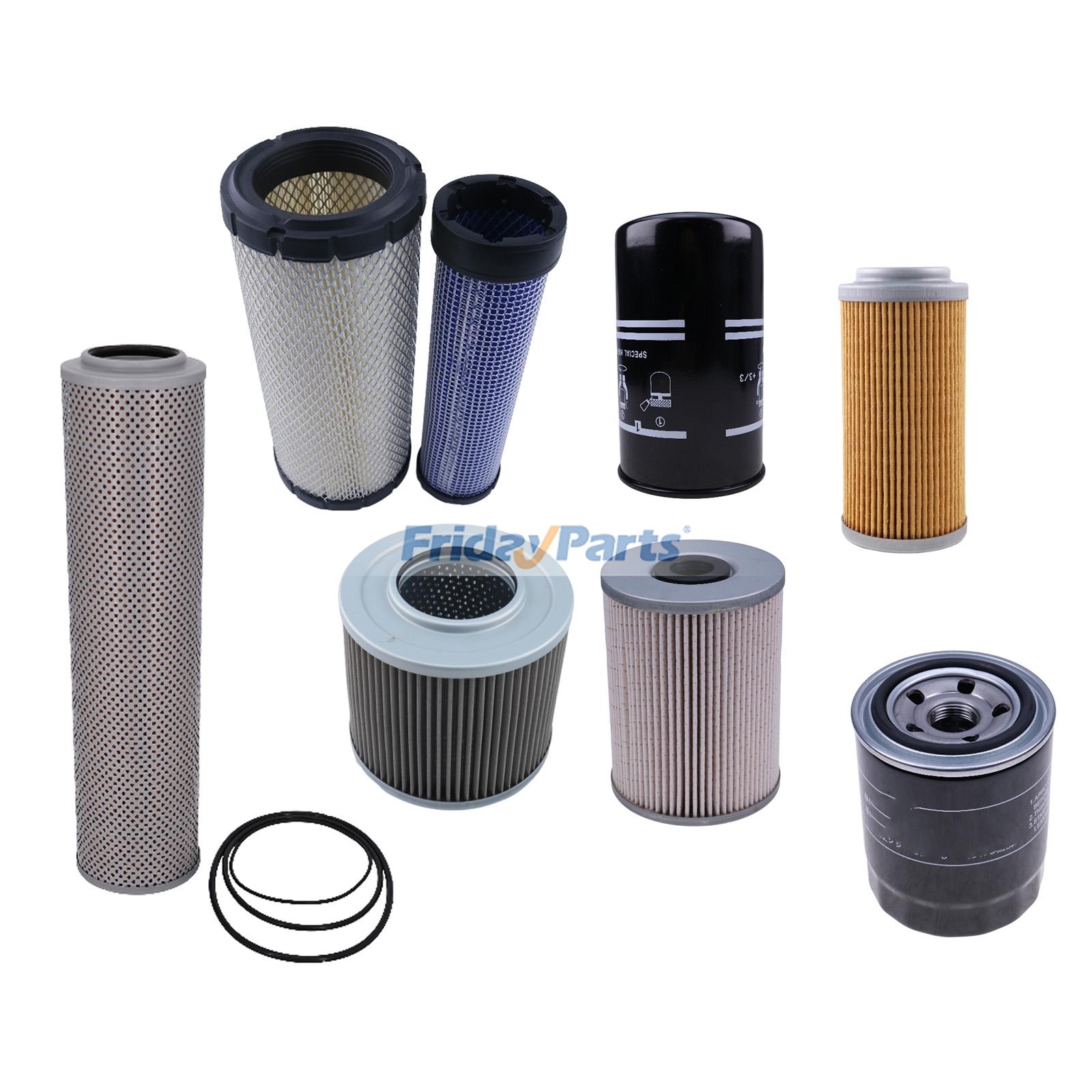 1000/2000 Hour Maintenance Filter Kit 6694509 7004884 7004879 for Bobcat