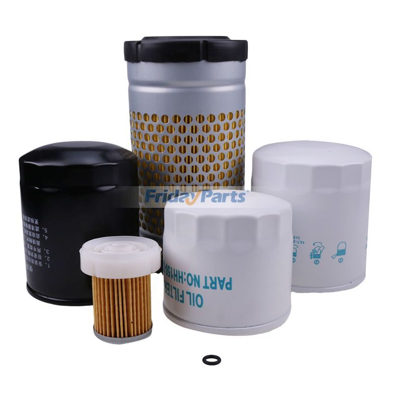 Maintenance Filter Kit 77700-03365 for Kubota Tractor B2320HSD B2320HSDN B2620HSD B2920HSD