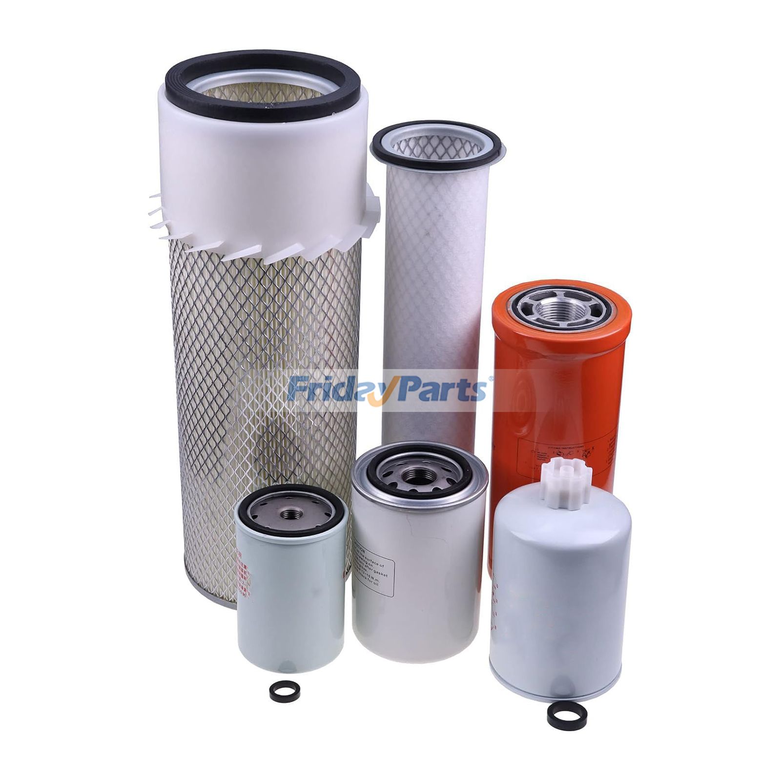 Maintenance Filter Kit 934429 J931063 J930942 A173290 A173291 D126922 for CASE Skid Steer Loader 1845C 1840