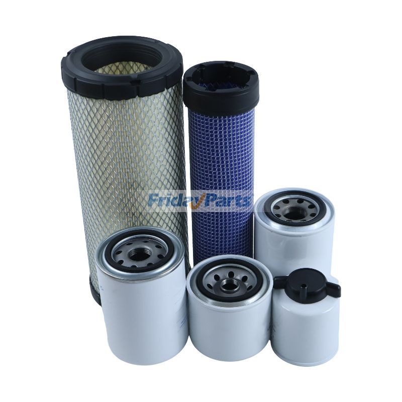 Kit de filtro de mantenimiento para excavadora compacta Bobcat 331 334 para Excavadora