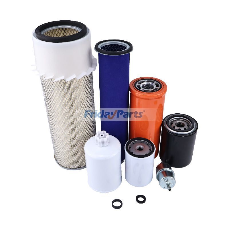 Kit de filtre d'entretien pour chargeuse-pelleteuse CASE 580K