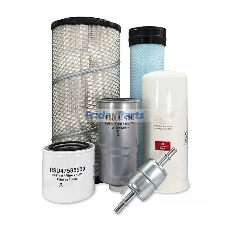 Kit de filtre d'entretien pour chargeuse compacte sur chenilles CASE 420CT SÉRIE 3 ASN N7M455401 (01/08 - 03/11)