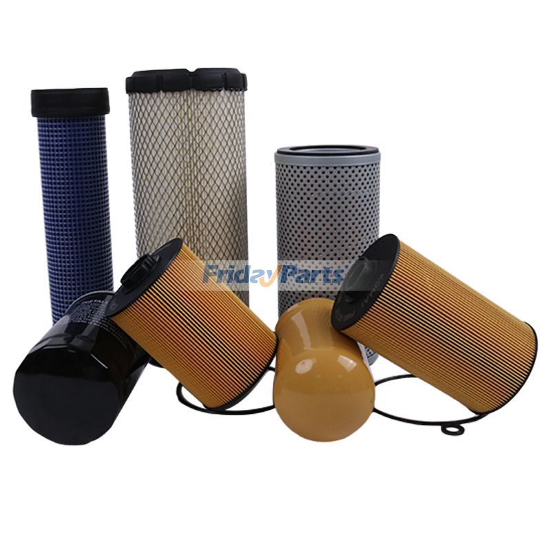 Kit de filtro de manutenção para escavadeira de esteira CASE CX80C Tier 4 para Escavadora 