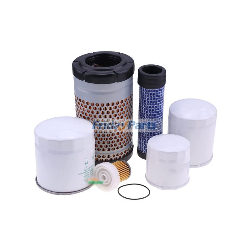 Maintenance Filter Kit for Caterpillar CAT 236B 242B3 259B3 Skid Steer Loader