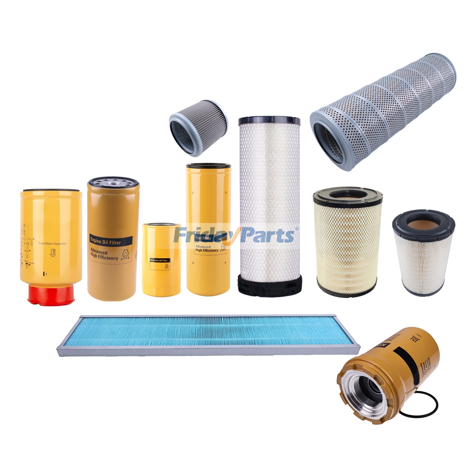 Maintenance Filter Kit for Caterpillar CAT Excavator 329D