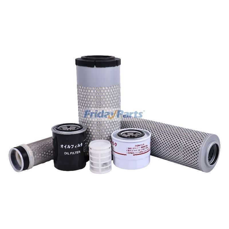 John Deere コンパクト ショベル 35G 用メンテナンス フィルター キット (PIN: 1FF035GX_ _K270001- )