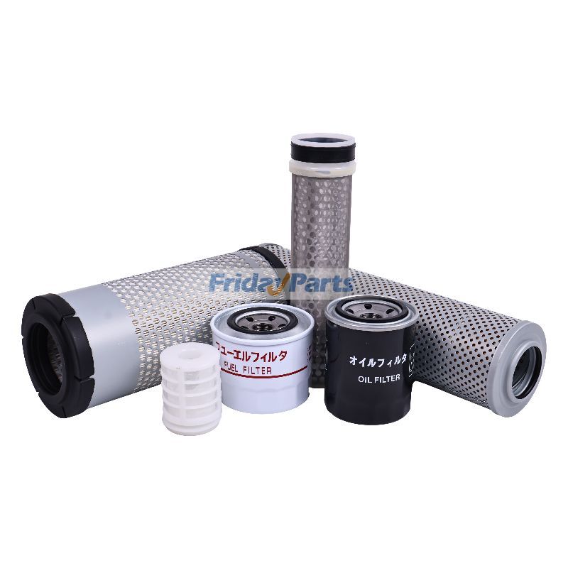 JOHN DEERE用用John Deere コンパクト ショベル 35G 用メンテナンス フィルター キット (PIN: 1FF035GX_ _K270001- )