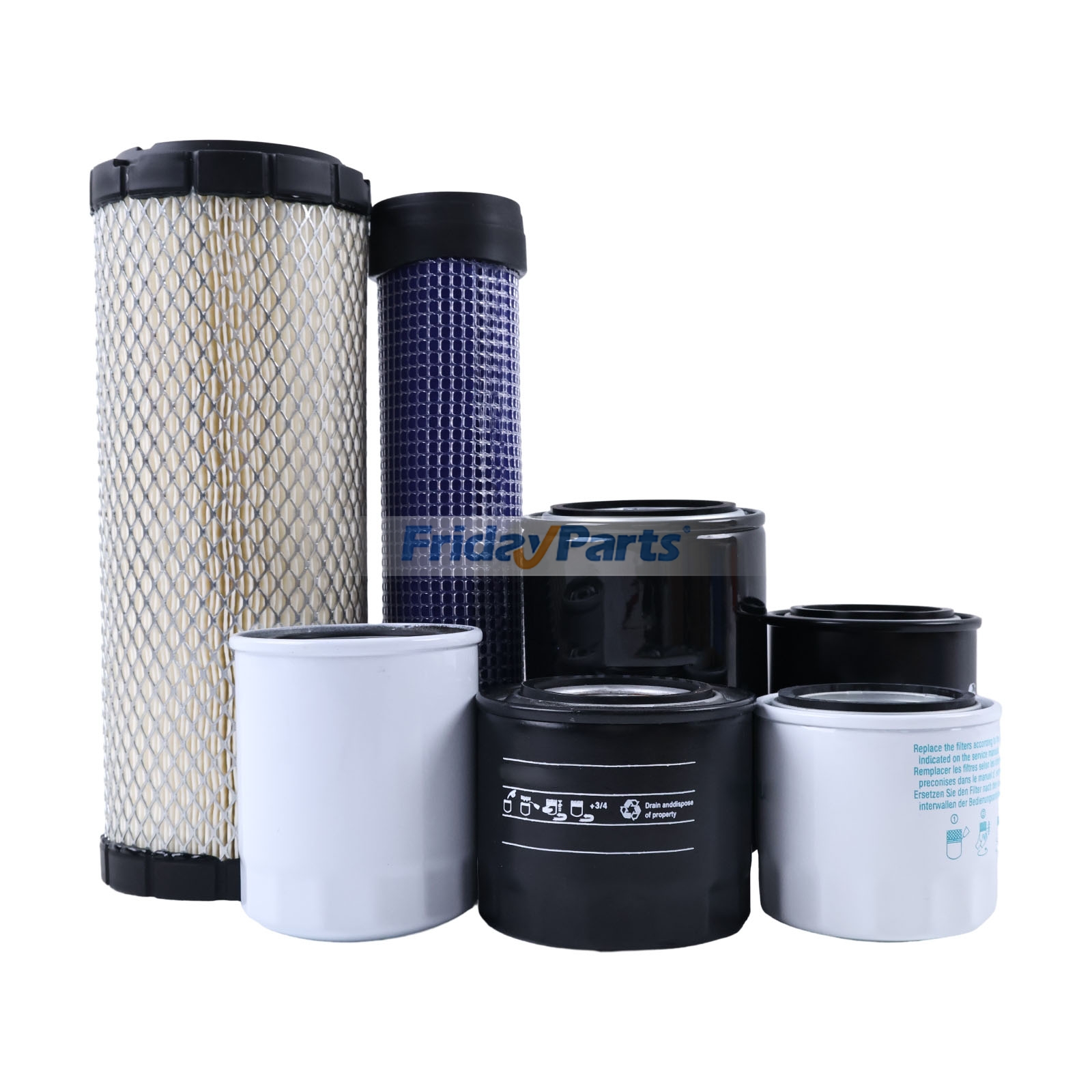Kit de filtre d'entretienpour Moteur,Tracteur
