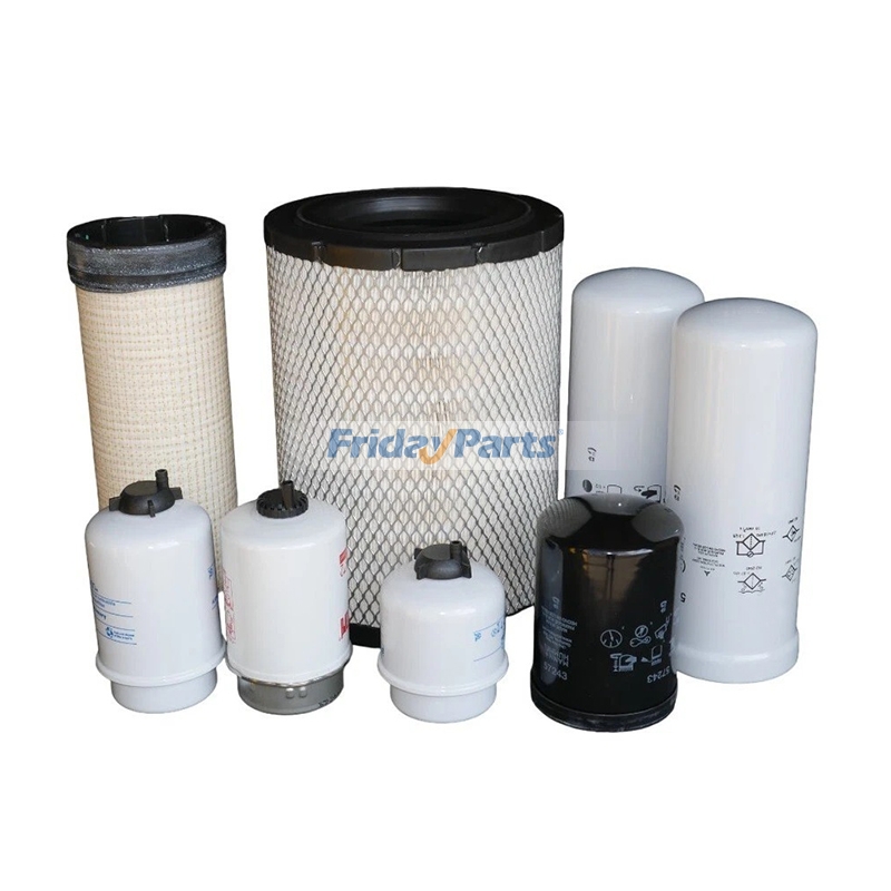 Kit de filtres d'entretien pour tracteur John Deere 450H, 550H et 650H