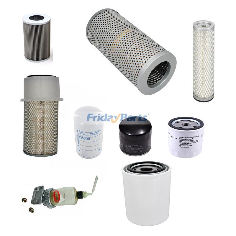 Maintenance Filter Kit for Komatsu Engine 4D95LE-2 Excavator PC60-7B