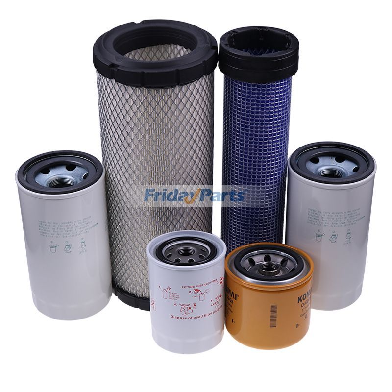 Maintenance Filter Kit for Kubota Engine V3300-E Tractor M6800